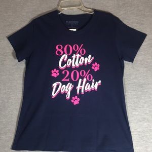 FARM-FED CLOTHING NWT Cute Dog-Lover’s Tee Shirt